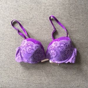 La senza two tone purple push up bra 34B